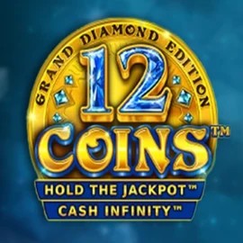12 Coins Grand Diamond Edition slot icon by Wazdan, available at Golden Panda Casino