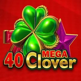 40 Mega Clover logo – Slots by Amusnet Interactive at Golden Panda Casino
