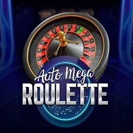 Auto Mega Roulette slot visual from Pragmatic Play available on goldenpanda-casino.org