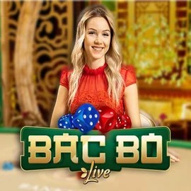 Bac Bo slot logo by Evolution at Golden Panda Casino