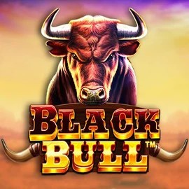 Black Bull online game logo by Pragmatic Play on goldenpanda-casino.org