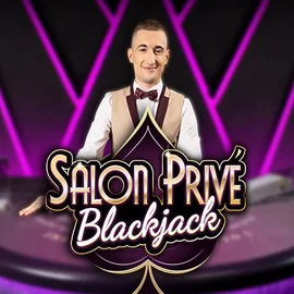 Blackjack Salon Privé slot icon by Ezugi, available at Golden Panda Casino