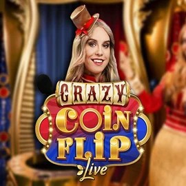 Crazy Coin Flip by Evolution, showcased at goldenpanda-casino.org – game logo