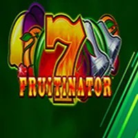 Fruitinator Jackpot King logo by Blueprint Gaming Golden Panda Casino