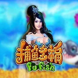 Fu Fish logo by Skywind Group at Golden Panda Casino
