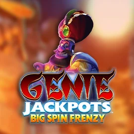 Genie Jackpots: Big Spin Frenzy slot icon by Blueprint Gaming, available at Golden Panda Casino