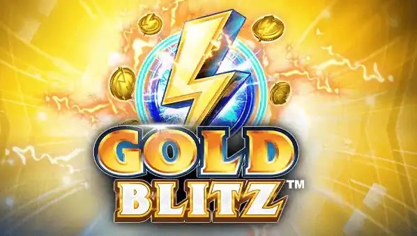 Gold Blitz online game logo by Fortune Factory Studios on goldenpanda-casino.org