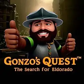 Gonzo's Quest slot logo by NetEnt at Golden Panda CasinoGonzo's Quest