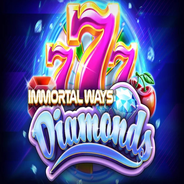 Immortal Ways Diamonds casino game by RubyPlay – featured logo at Golden Panda Casino