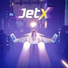 Official Slots logo: jetX by SmartSoft at Golden Panda Casino