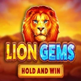 Lion Gems Hold and Win by Playson, showcased at goldenpanda-casino.org – game logo