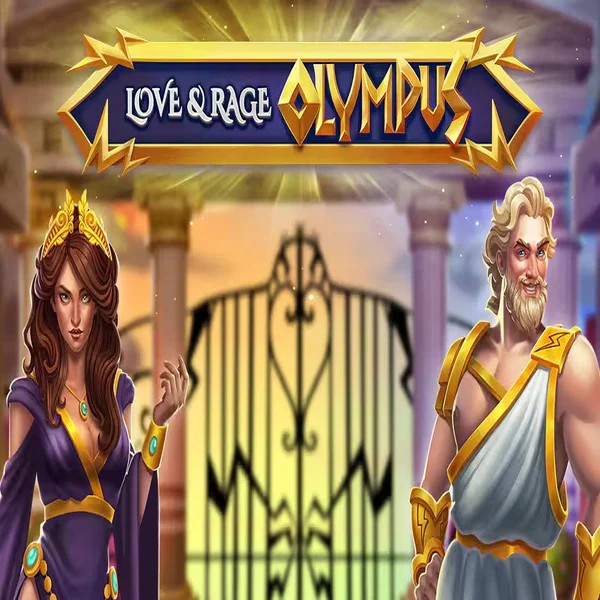 Official Slots logo: Love and Rage Olympus by Greentube at Golden Panda Casino