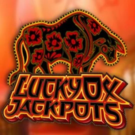 Lucky Ox Jackpots by Rival, showcased at goldenpanda-casino.org – game logo