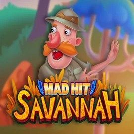 Try Mad Hit Savannah slot by RubyPlay on goldenpanda-casino.org – logo image