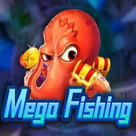 Mega Fishing online game logo by TaDa Gaming on goldenpanda-casino.org