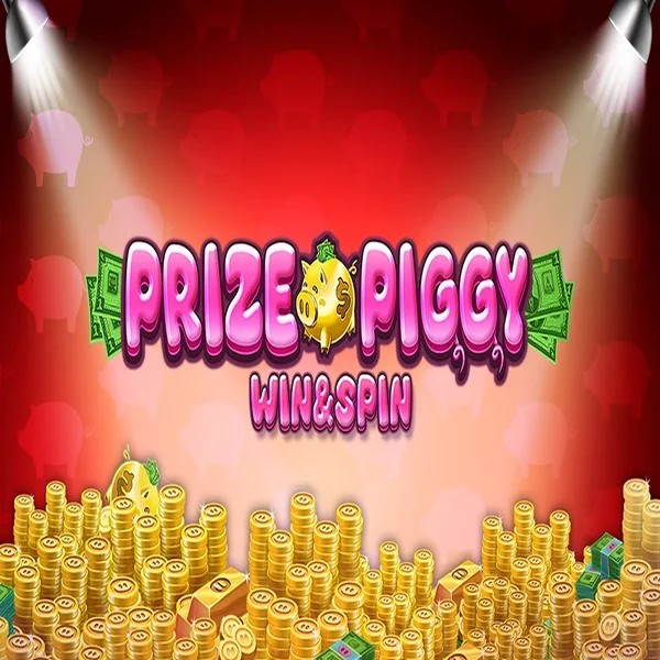Prize Piggy Win &amp; Spin by Inspired Gaming, showcased at goldenpanda-casino.org – game logo