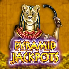 Jackpots logo of Pyramid Jackpots from King Show Games at Golden Panda Casino
