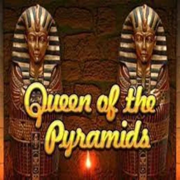 Queen of the Pyramids by Playtech, showcased at goldenpanda-casino.org – game logo