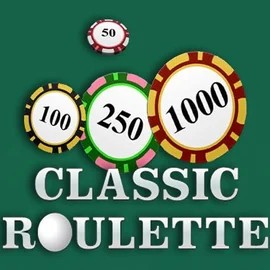 Roulette slot logo by OneTouch Games at Golden Panda Casino