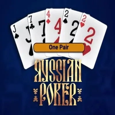 Russian Poker slot icon by OneTouch Games, available at Golden Panda Casino
