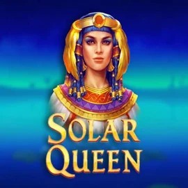 Solar Queen online game logo by Playson on goldenpanda-casino.org