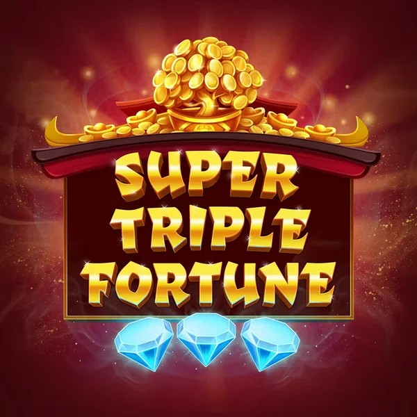 Super Triple Fortune logo – Slots by Greentube at Golden Panda Casino