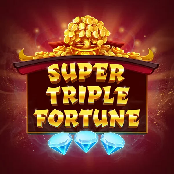 Super Triple Fortune casino game by Greentube – featured logo at Golden Panda Casino