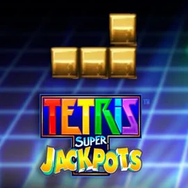 Tetris Super Jackpots game by WMS – logo hosted on Golden Panda Casino