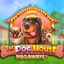 The Dog House Megaways logo by Pragmatic Play Golden Panda Casino