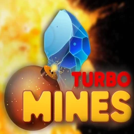 Official Casino Games logo: Turbo Mines by Turbo Games at Golden Panda Casino