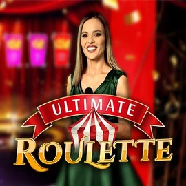 Ultimate Roulette logo by Ezugi Golden Panda Casino