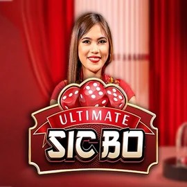 Ultimate Sic Bo online game logo by Ezugi on goldenpanda-casino.org